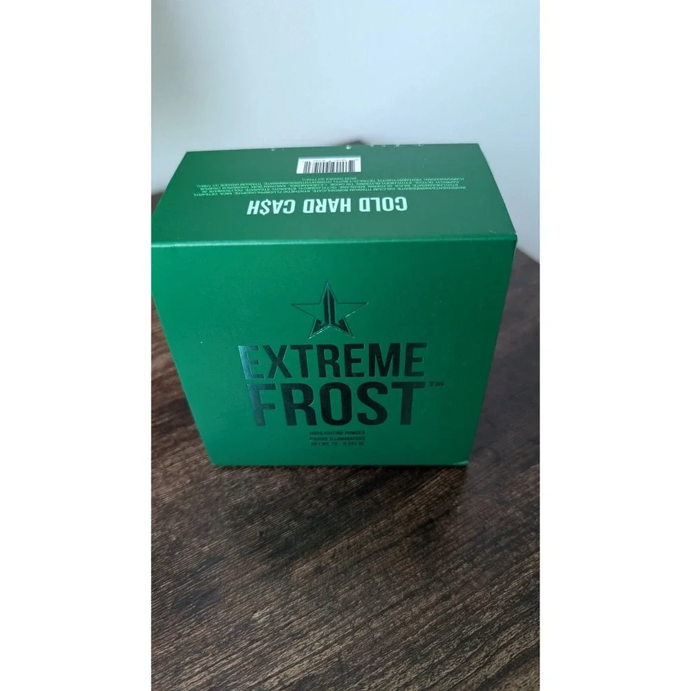 Jeffree Star Extreme Frost Highlighting Powder Cold Hard Cash NIB Gold Shimmer